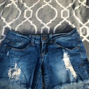 Jean shorts